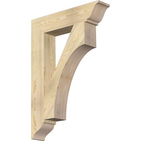 Ekena Millwork Westlake Traditional Rough Sawn Bracket, Douglas Fir, 6"W x 30"D x 42"H BKT06X30X42WTL01RDF